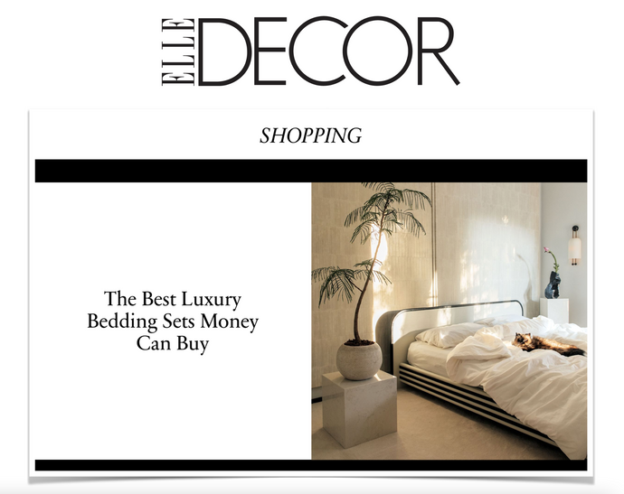 ELLE DECOR The Best Luxury Bedding Sets Money Can Buy