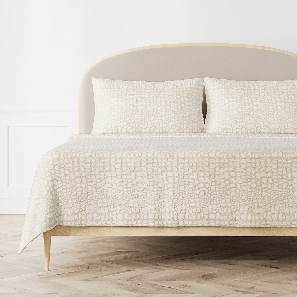 Croc Coverlet | Ann Gish Luxury Linens and Bedding