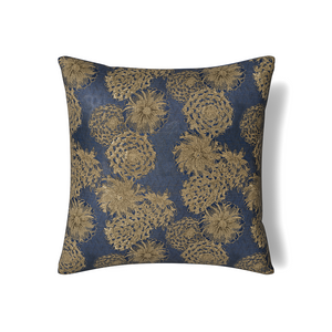 Chrysanthemum Pillow - PWCY2222-BLE