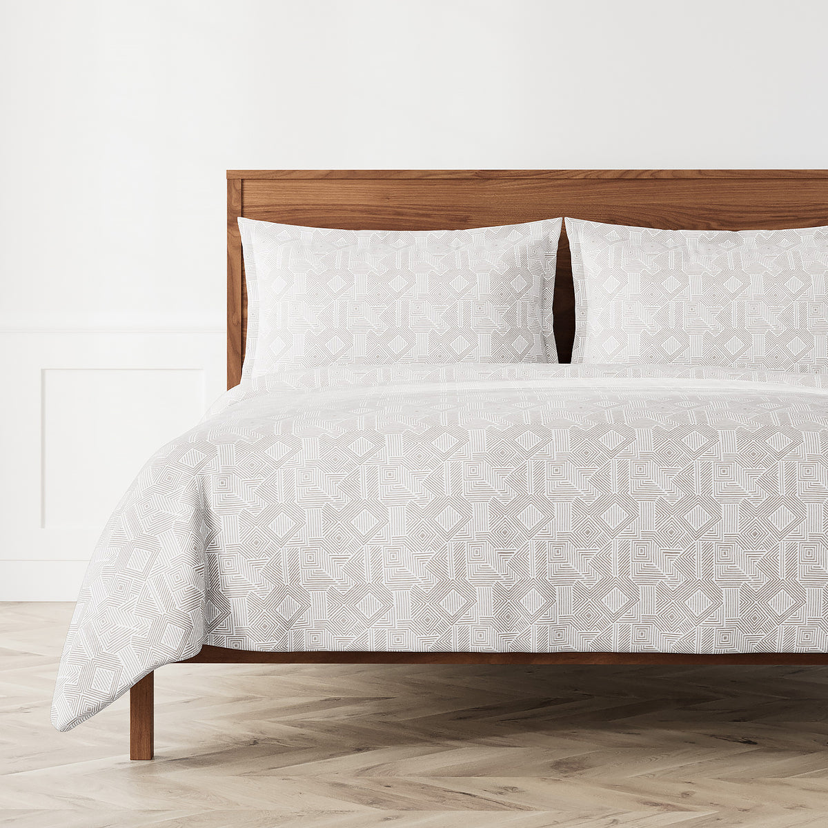 Sashiko Duvet Set - Ash – Ann Gish