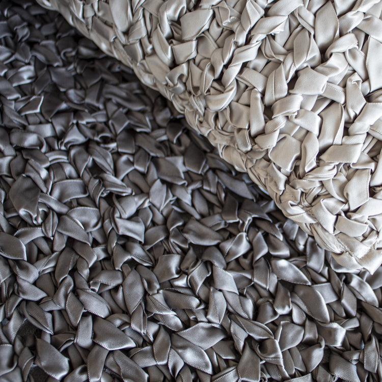 Ribbon Knit Throw - THRI-CHA THRI-SIL