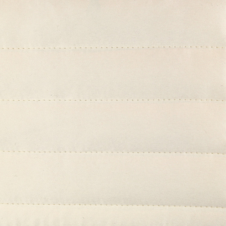 Product with title Charmeuse Channel Quilt Sham SHNQS-IVO SHNQK-IVO