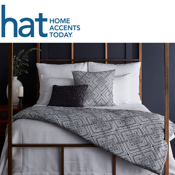 PR - Home Accents Today - Bedding Highlights at HPMKT featuring Calabar