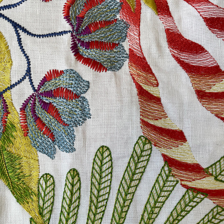 Custom Curtain Cloud Forest White
