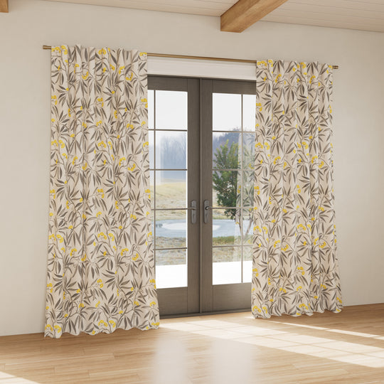 Custom curtain in Alyssum