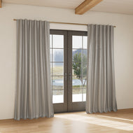 Custom curtain in Chino Slate