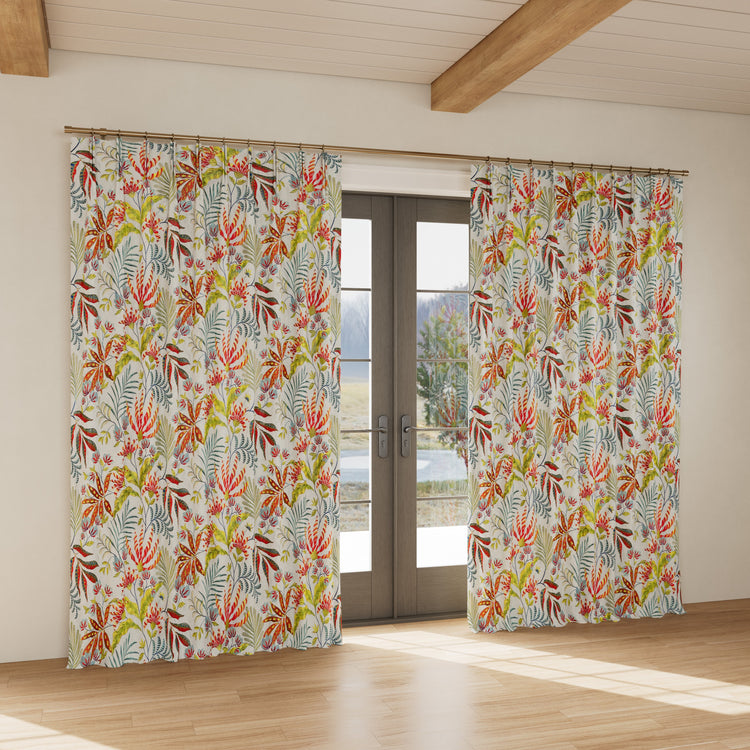 Custom Curtain Cloud Forest White
