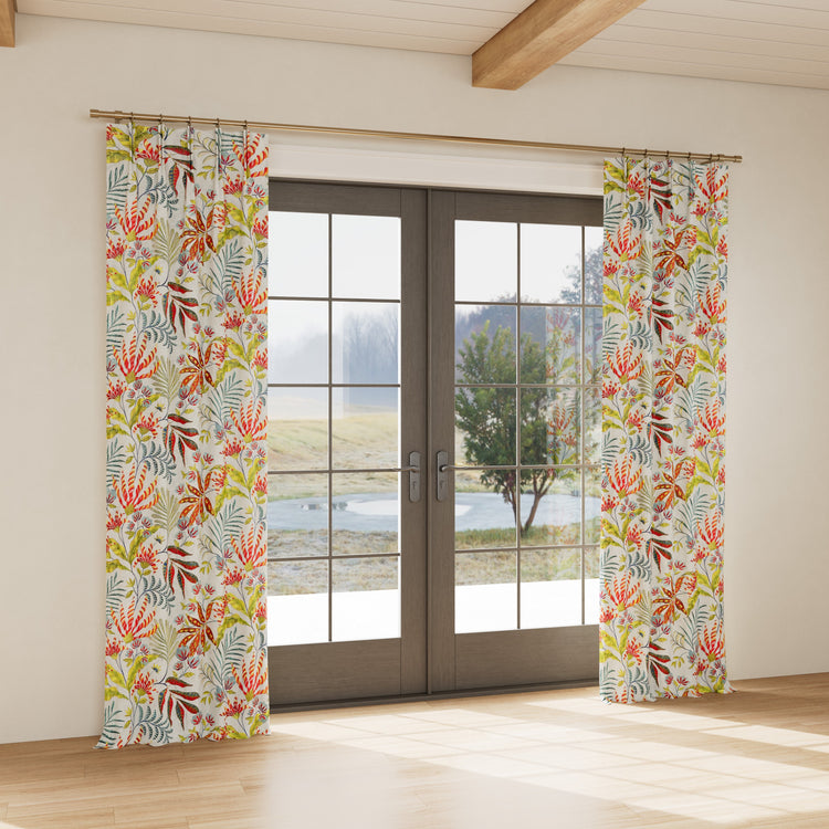 Custom Curtain Cloud Forest White
