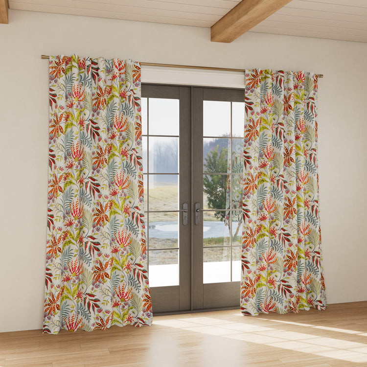 Custom Curtain Cloud Forest White