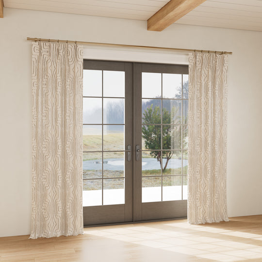 Custom curtain in Contour