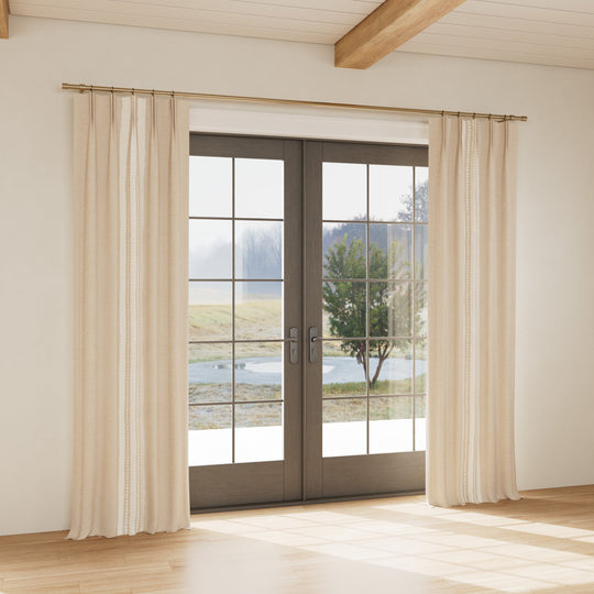 Custom curtain in Echelon