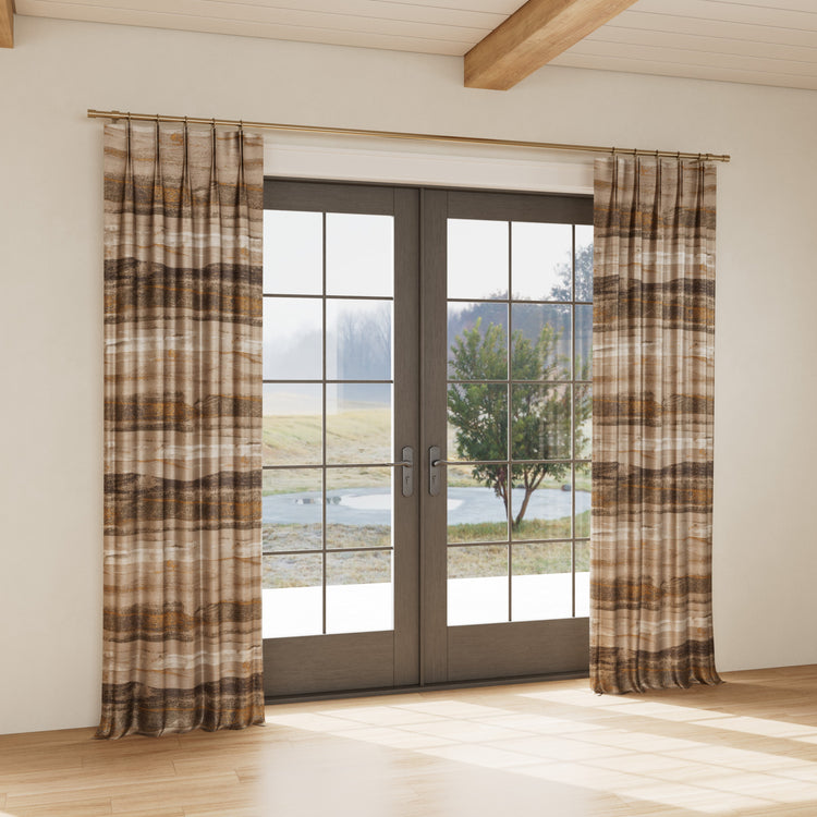 Custom Curtain Horizon Smoke