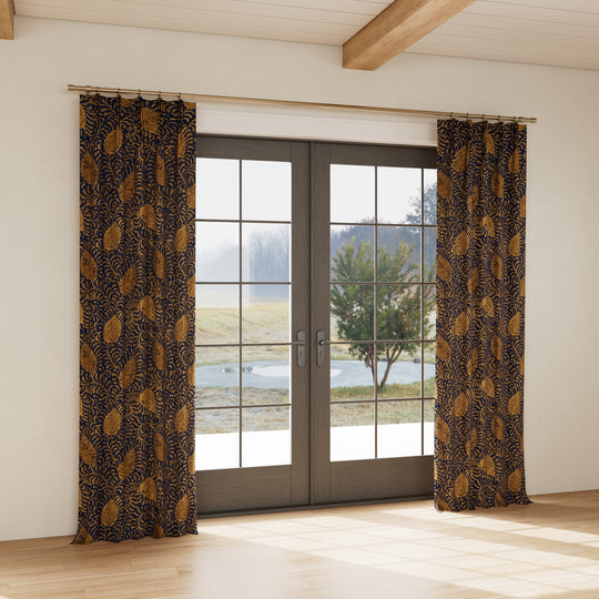 Custom curtain in Kinrande 