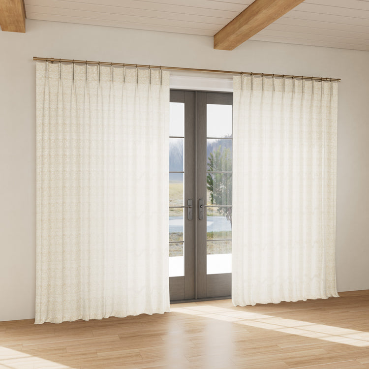 Custom Curtain La Sirene Soft Gold
