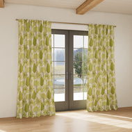 Custom curtain in Majorelle