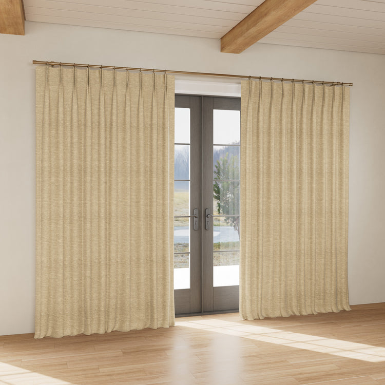 Custom Curtain Screen Gold