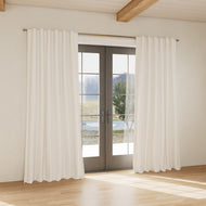 Custom curtain in Strata