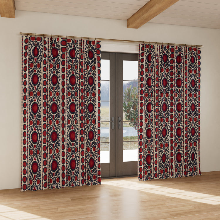 Custom Curtain Suzani