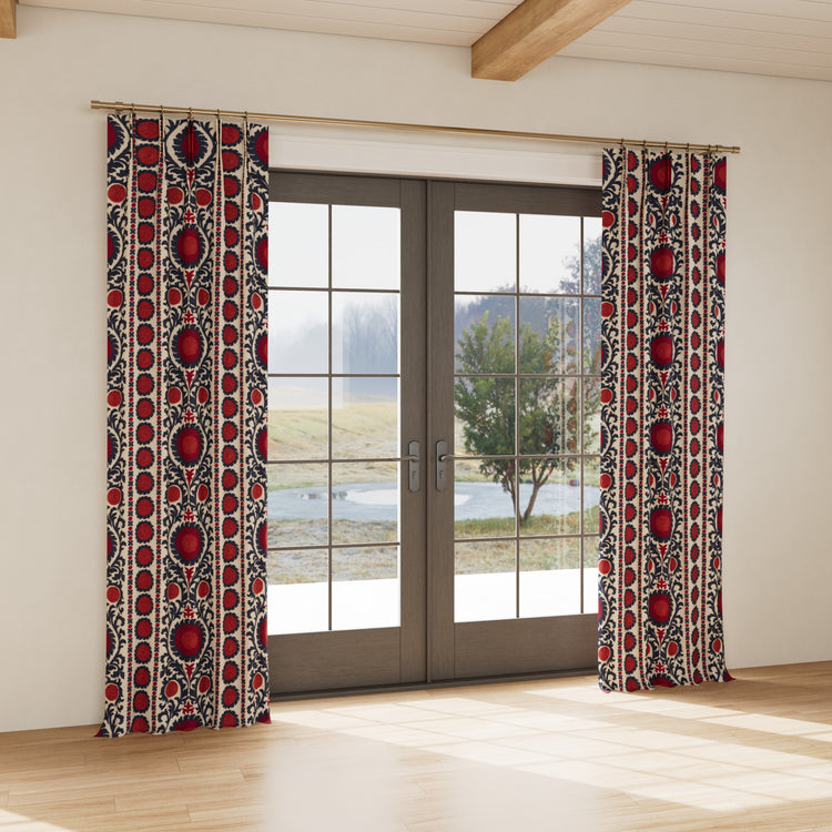 Custom Curtain Suzani