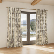 Custom curtain in Unmazed