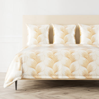 Fan Duvet in White/Gold - DVFAK-WHI-GLD DVFAQ-WHI-GLD