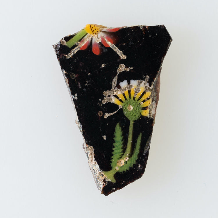Floral plaque