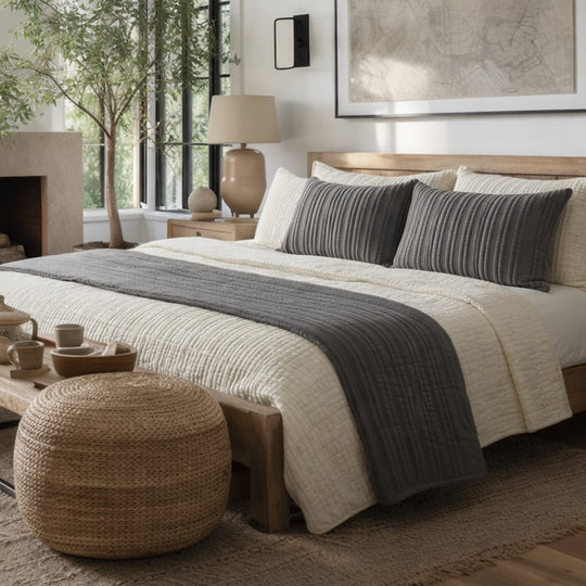 Rib Slate + Pickstitch Bone Set