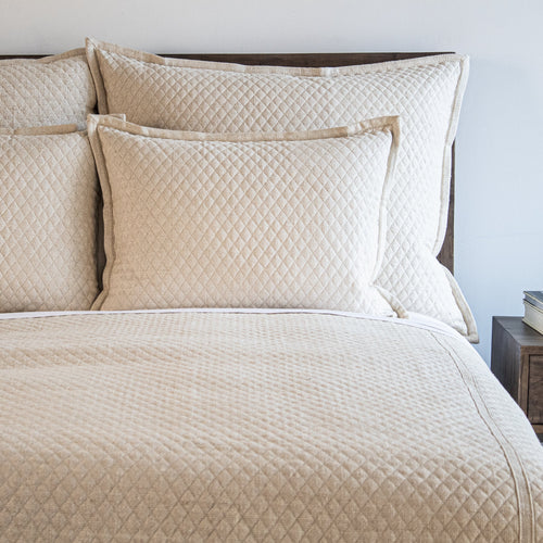 Basketweave Silk Coverlet COBQK-NAT COBQQ-NAT