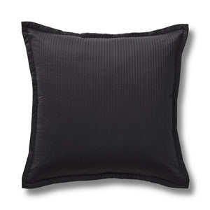 Linea Coverlet Set - Black