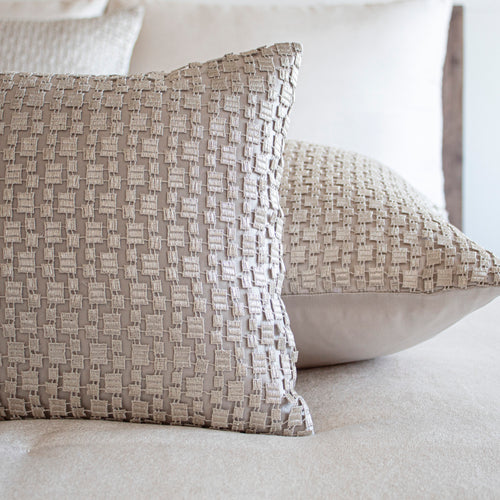 Metallic Mosaic Pillow