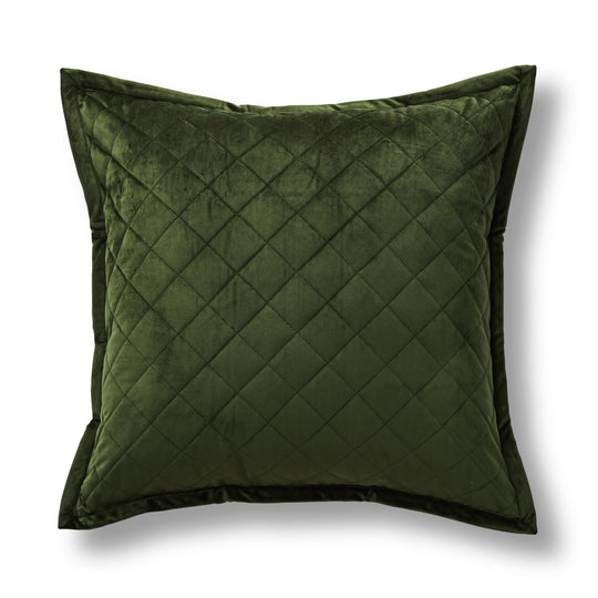 Velvet Coverlet Set - Pine