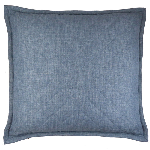 Product with title Faux Linen Coverlet Set - Stonewash Blue