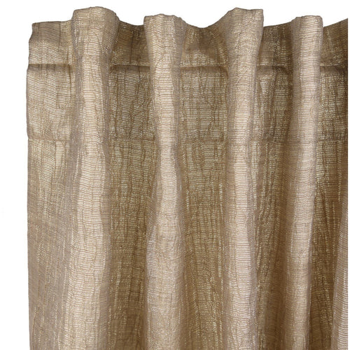 Product with title Sheer Curtain Panel - Gold