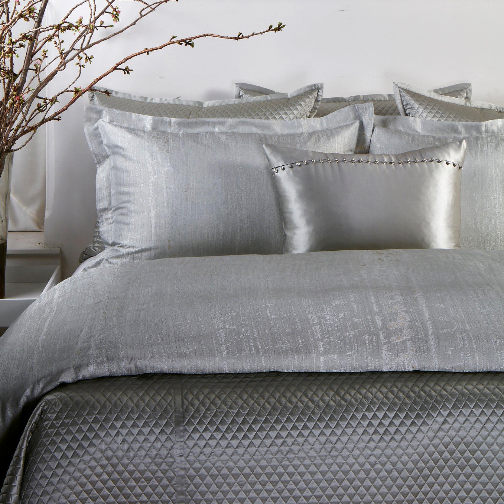 Product with title Birch Duvet - DVBHK-SIL DVBHQ-SIL