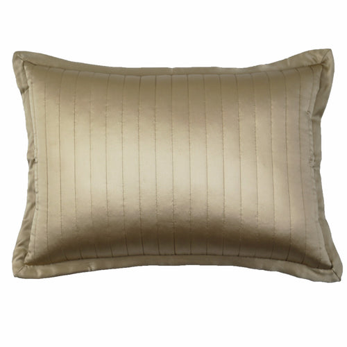 Product with title Charmeuse Channel Quilt Sham - SHNQK-SAN SHNQS-SAN
