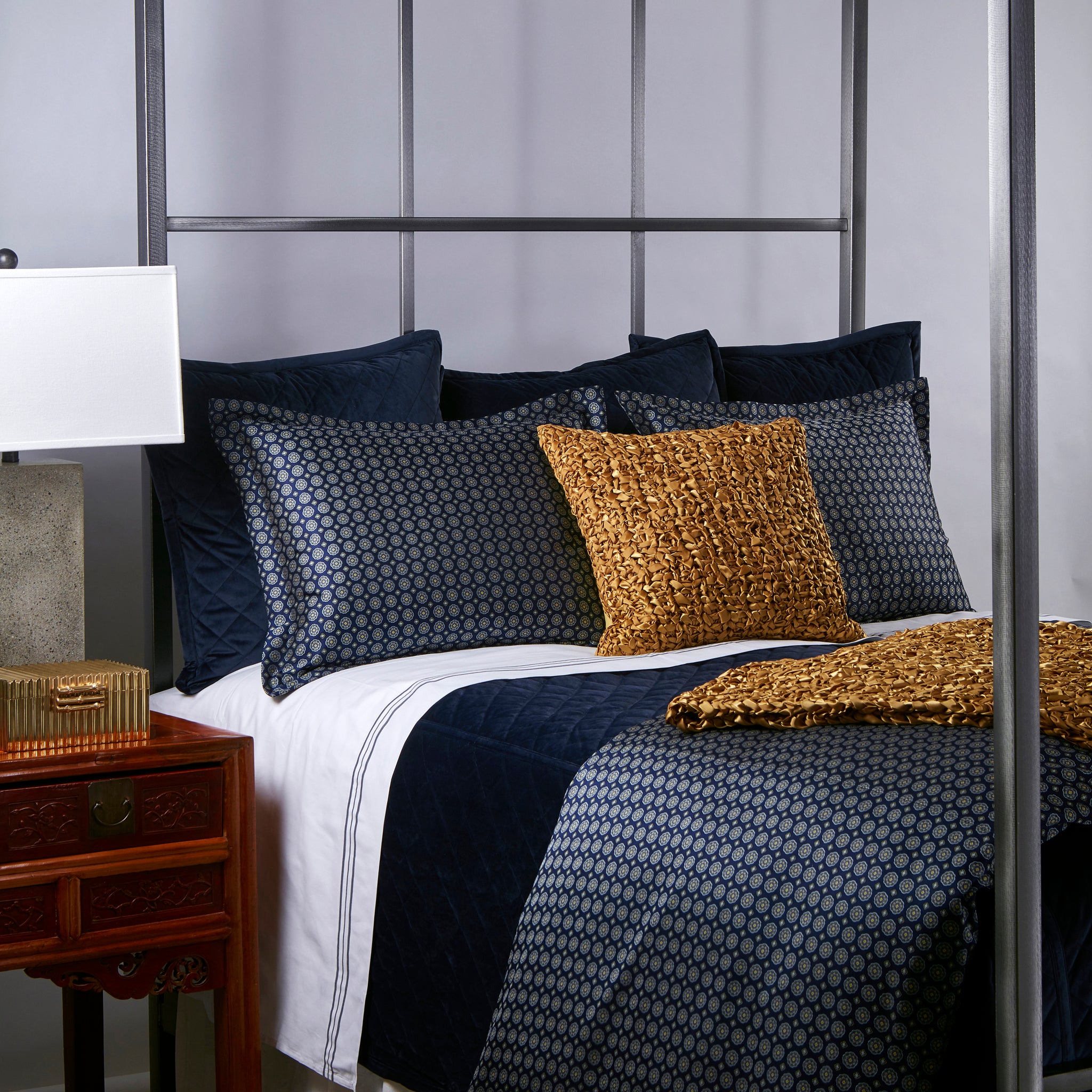 Product with title Foulard-Duvet-Set-Blue - YSETDVFDK-BLE