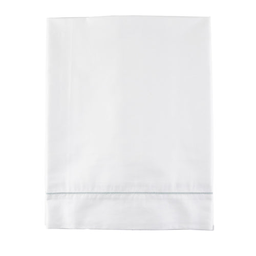Product with title Hemstitch-Sheet-Set - SSHMK-WHI-AQU