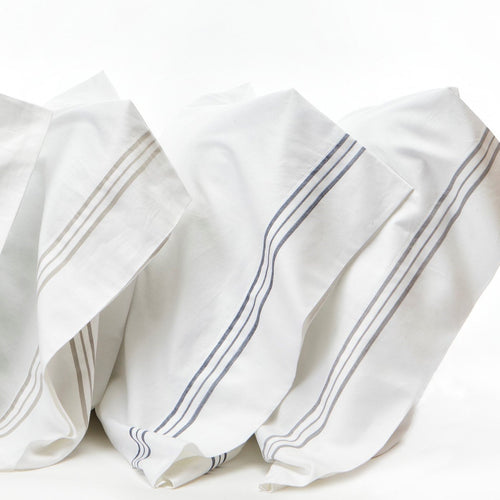 Product with title Hem Stripe Pillowcases - YSETPCCSS-WHI-TAU