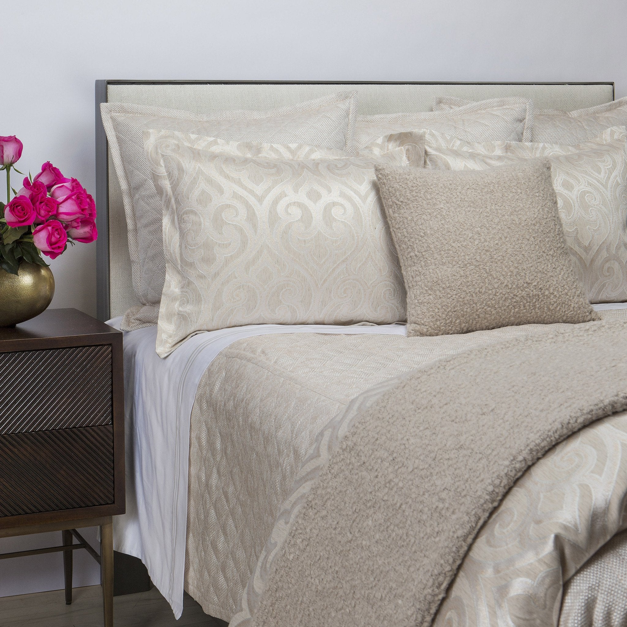 Product with title Raffia-Coverlet-Set-Ivory - YSETCOQRK-IVO