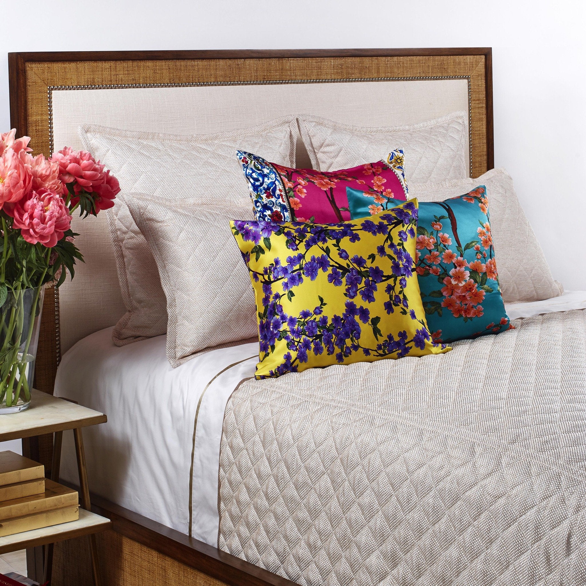 Product with title Raffia-Coverlet-Set-Taupe - YSETCOQRK-TAU