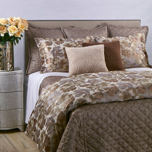 Product with title Smokey-Floral-Duvet-Set-Taupe - YSETDVSFK-TAU