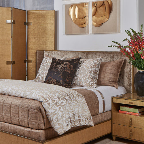 Wild Silk Coverlet COWQK-DES COWQQ-DES